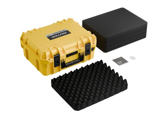 GUTEK Mala Rígida Tortoise T-230 - Amarelo