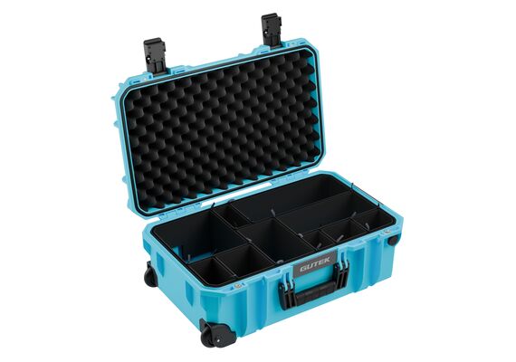 GUTEK Mala Rígida Tortoise T-300 - Azul