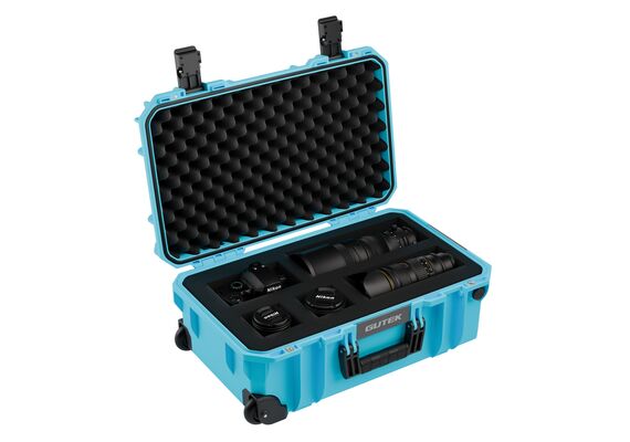 GUTEK Mala Rígida Tortoise T-300 - Azul