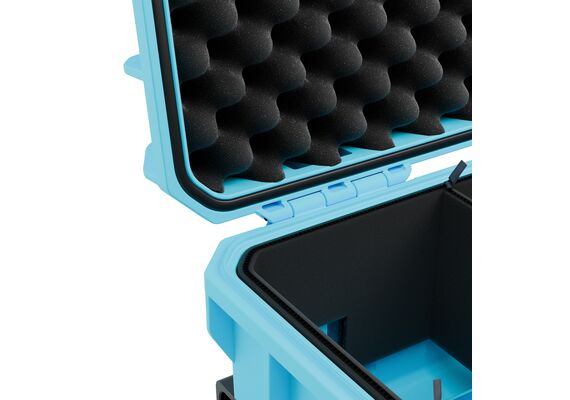 GUTEK Mala Rígida Tortoise T-300 - Azul
