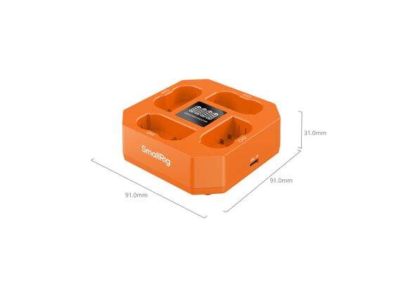 SMALLRIG 5747 Carregador para 4 baterias EN-EL15c