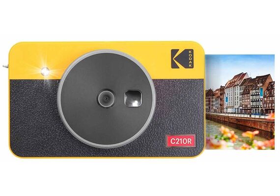KODAK Câmera Instantânea Mini Shot 2 Retro - Amarelo