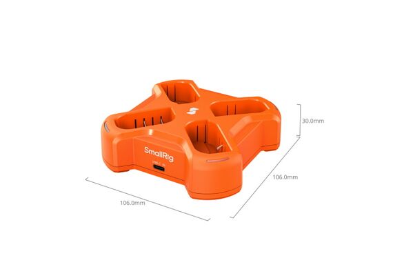 SMALLRIG 5748 Carregador para 4 baterias DMW-BLK22