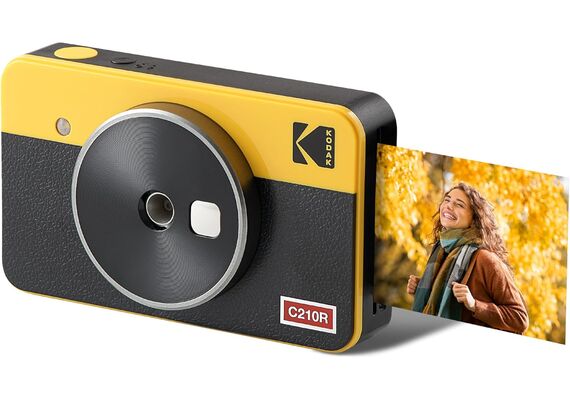 KODAK Câmera Instantânea Mini Shot 2 Retro - Amarelo