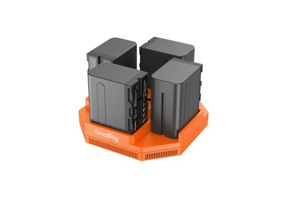 SMALLRIG 4837 Carregador para 4 baterias NP-F
