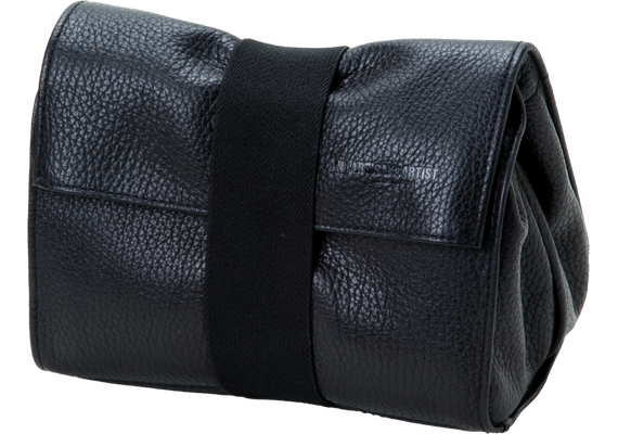 ARTISAN&ARTIST Bolsa Dobrável de Couro ACAM-78 - Preto