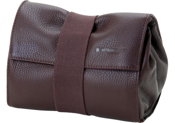 ARTISAN&ARTIST Bolsa Dobrável de Couro ACAM-78 - Castanho