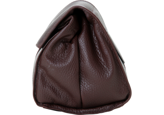 ARTISAN&ARTIST Bolsa Dobrável de Couro ACAM-78 - Castanho