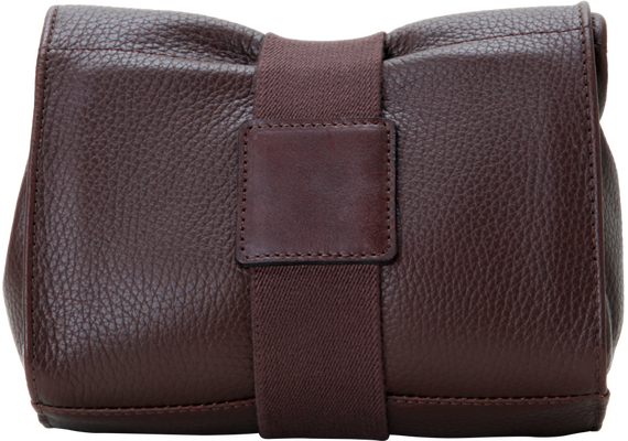 ARTISAN&ARTIST Bolsa Dobrável de Couro ACAM-78 - Castanho