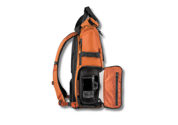 WANDRD Mochila de Viagem + Bolsa Organizadora PRVKE 31L - Laranja Sedona