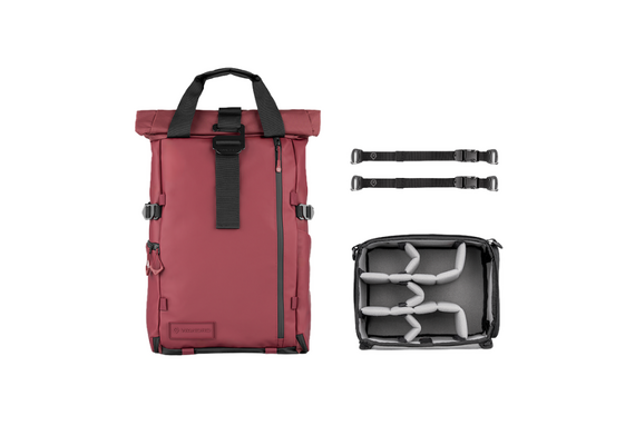 WANDRD Mochila de Viagem + Bolsa Organizadora PRVKE 31L - Rhone Burgundy