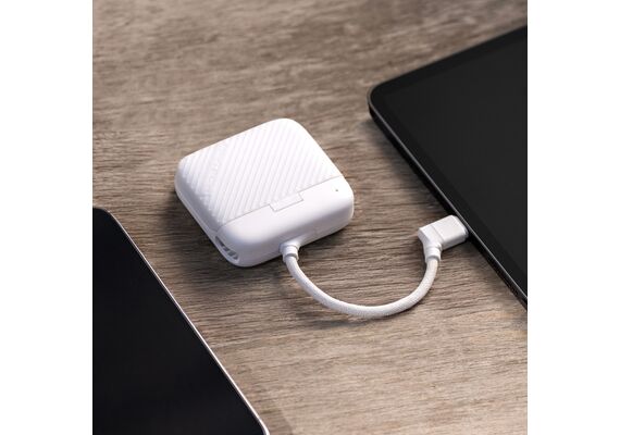 PGYTECH Estojo/Leitor de Cartões SD / MicroSD CreateMate - Branco