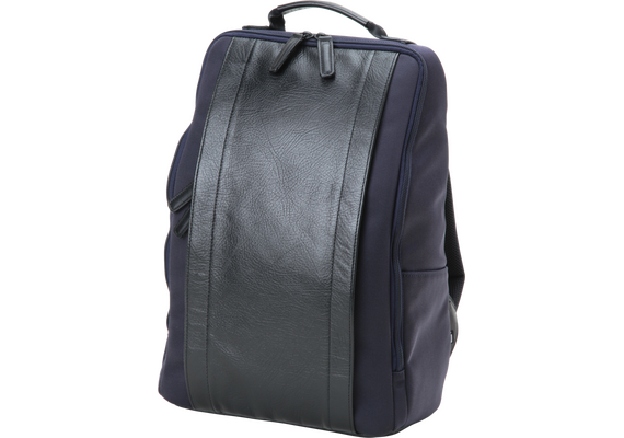ARTISAN&ARTIST Mochila de Couro RR4-06C - Azul Marinho