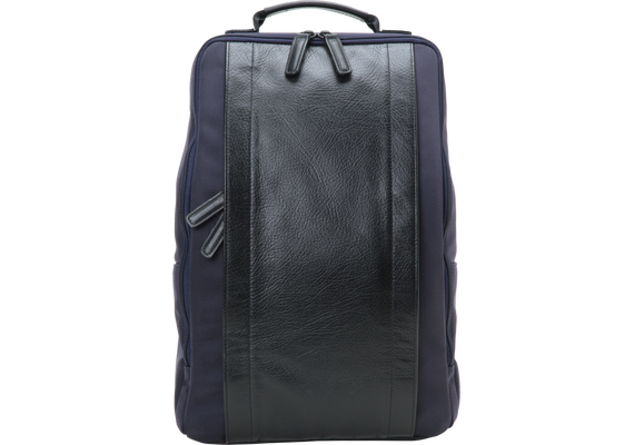 ARTISAN&ARTIST Mochila de Couro RR4-06C - Azul Marinho