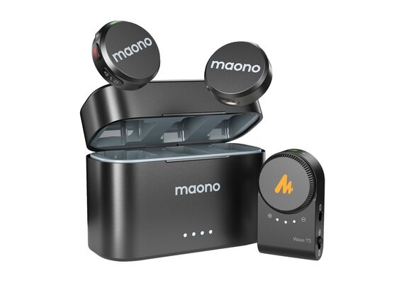 MAONO Microfone Wireless WM650 A2 (2TX + 1RX + CX)