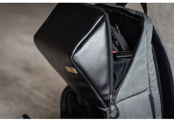 ARTISAN&ARTIST Mochila de Couro ACAM-BS0001 - Preto