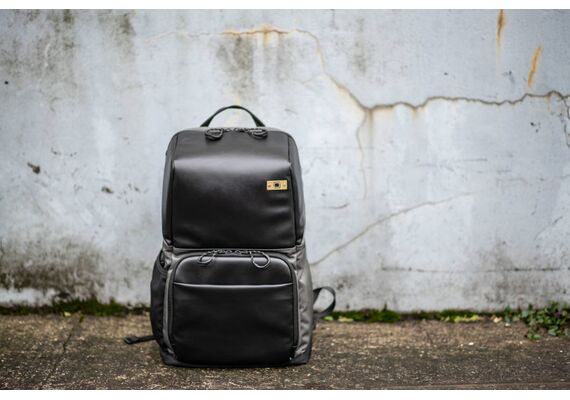 ARTISAN&ARTIST Mochila de Couro ACAM-BS0001 - Preto