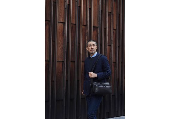 ARTISAN&ARTIST Bolsa de Ombro Couro GCAM-1000