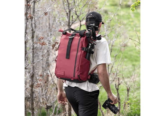 WANDRD Mochila de Viagem + Bolsa Organizadora PRVKE 21L - Rhone Burgundy