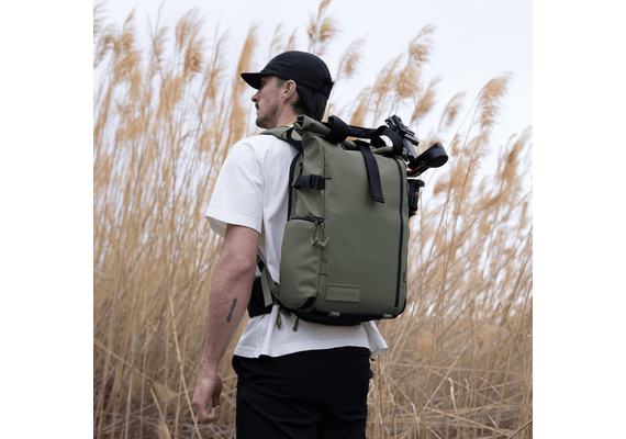 WANDRD Mochila de Viagem + Bolsa Organizadora PRVKE 21L - Wasatch Verde
