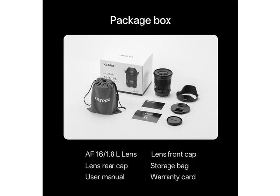VILTROX AF 16mm f/1.8 L-Mount