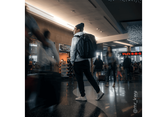 WANDRD Mochila de Viagem + Bolsa Organizadora Transit 35L - Preto