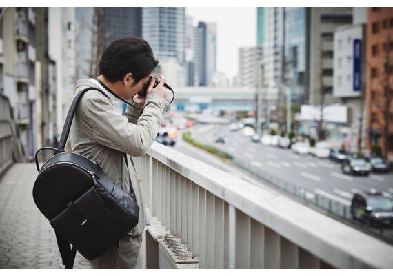 ARTISAN&ARTIST Mochila de Couro Tokyo ACAM-EX0002