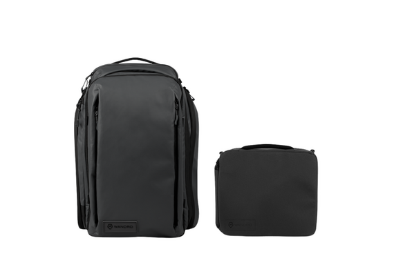 WANDRD Mochila de Viagem + Bolsa Organizadora Transit 45L - Preto