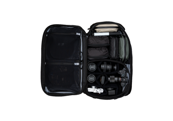 WANDRD Mochila de Viagem + Bolsa Organizadora Transit 45L - Preto
