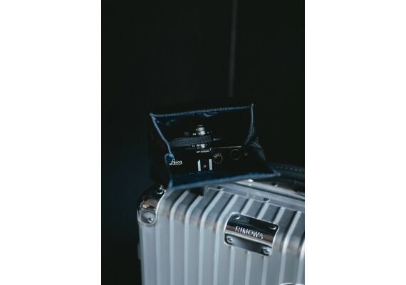 ARTISAN&ARTIST Bolsa Dobrável de Couro ACAM-77 - Castanho