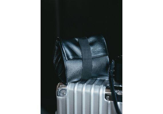 ARTISAN&ARTIST Bolsa Dobrável de Couro ACAM-77 - Castanho