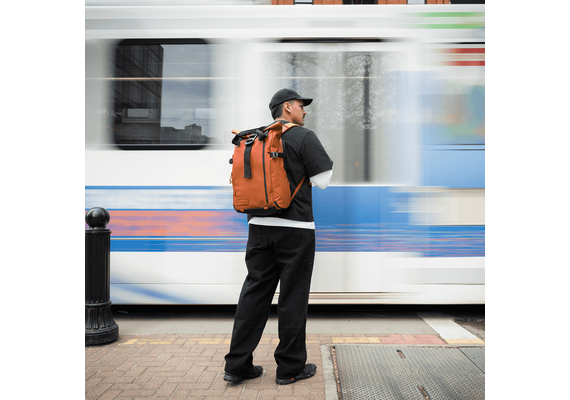 WANDRD Mochila de Viagem + Bolsa Organizadora PRVKE 31L - Laranja Sedona