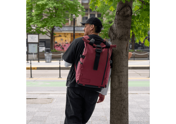 WANDRD Mochila de Viagem + Bolsa Organizadora PRVKE 31L - Rhone Burgundy