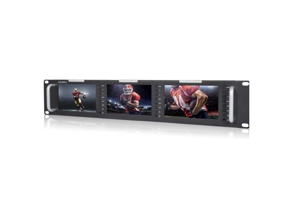 SEETEC Rack 3 Monitores de Transmissão 5" T51-H
