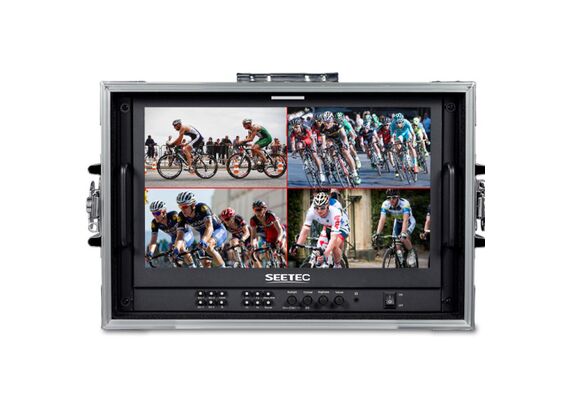 SEETEC Monitor ATEM156S-CO 15.6" SDI com Flight Case