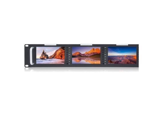 SEETEC Rack 3 Monitores de Transmissão 5" T51