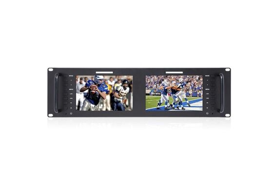 SEETEC Rack 2 Monitores de Transmissão 7" D71