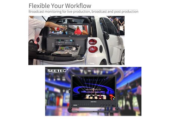 SEETEC Monitor P133-9HSD 13.3" SDI 4K HDMI