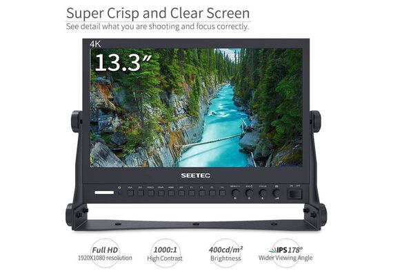 SEETEC Monitor P133-9HSD 13.3" SDI 4K HDMI
