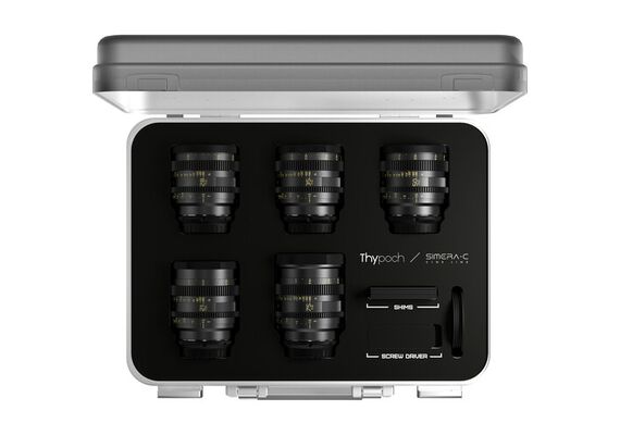THYPOCH Simera-C Kit 5 Objetivas 21/28/35/50/75mm T1.5 Sony E​
