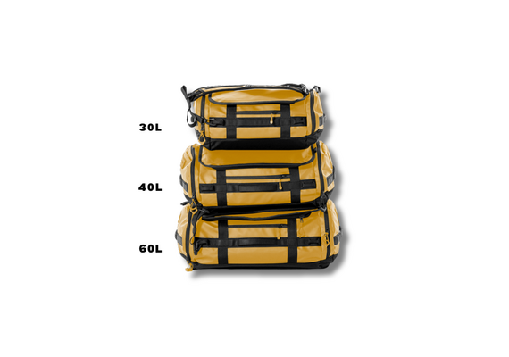 WANDRD Mala de Viagem CARRYALL 60L - Amarelo Dalol