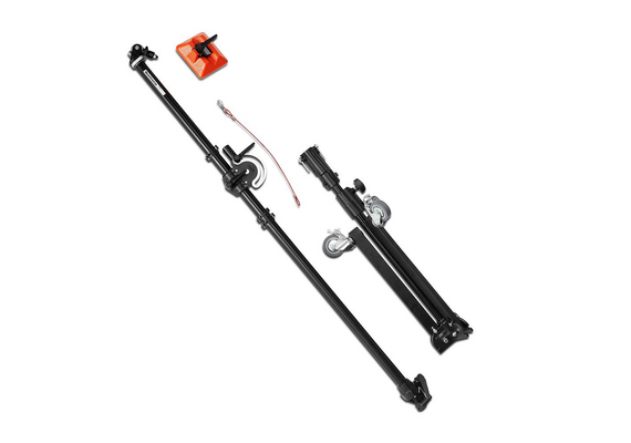 MANFROTTO Girafa Super Boom com Suporte, Coluna e Rodas