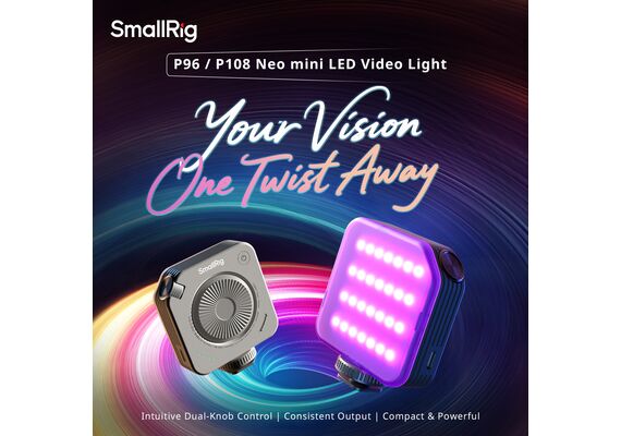 SMALLRIG 5821 Iluminador LED P108 Neo Mini - RGB