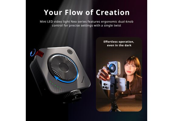 SMALLRIG 5820 Iluminador LED P96 Neo Mini - Bicolor