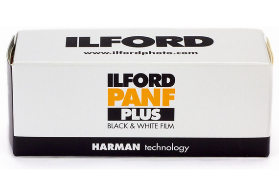 ILFORD Rolo p/b Pan F plus 50 - 120mm