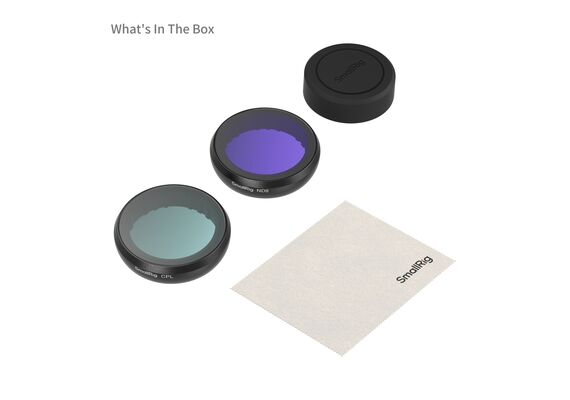 SMALLRIG 5862 Kit Filtros ND8 + CPL para Insta360 GO Ultra