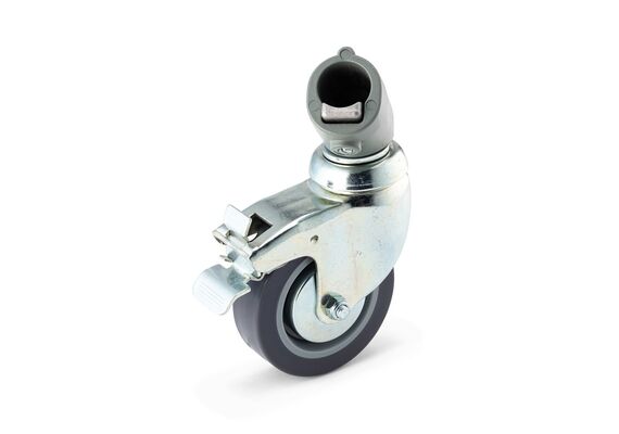 MANFROTTO Conjunto de 3 Rodas Ø 75mm com Travão para Câmara de Ar Ø 22mm
