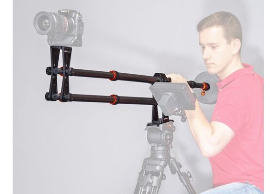 WALIMEX PRO Grua de Câmera Carbono Jib Traveller 200cm