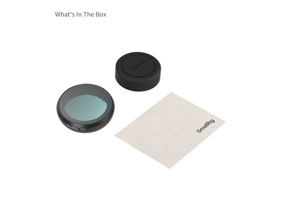 SMALLRIG 6087 Filtro CPL para Insta360 GO Ultra
