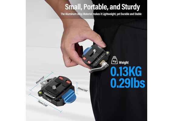 SIRUI Kit Arca Quick Release Plate para Tripés QC-55